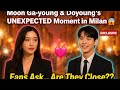 👉 “MOON GA-YOUNG & DOYOUNG'S UNEXPECTED MOMENT IN MILAN 😱 FANS ASK… ARE THEY CLOSE??”