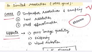 Aliasing in computer graphics and concept of Anti aliasing in detail| Full explained course of CG