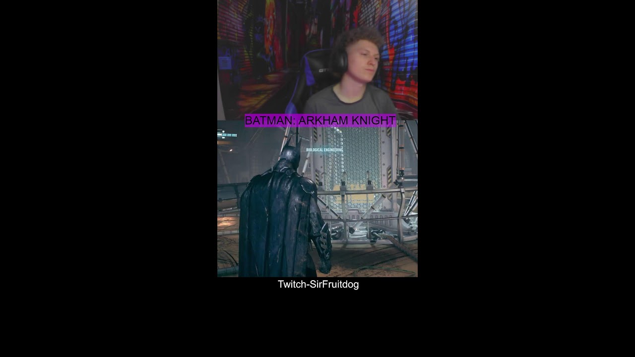 First time playing Batman: Arkham Knight