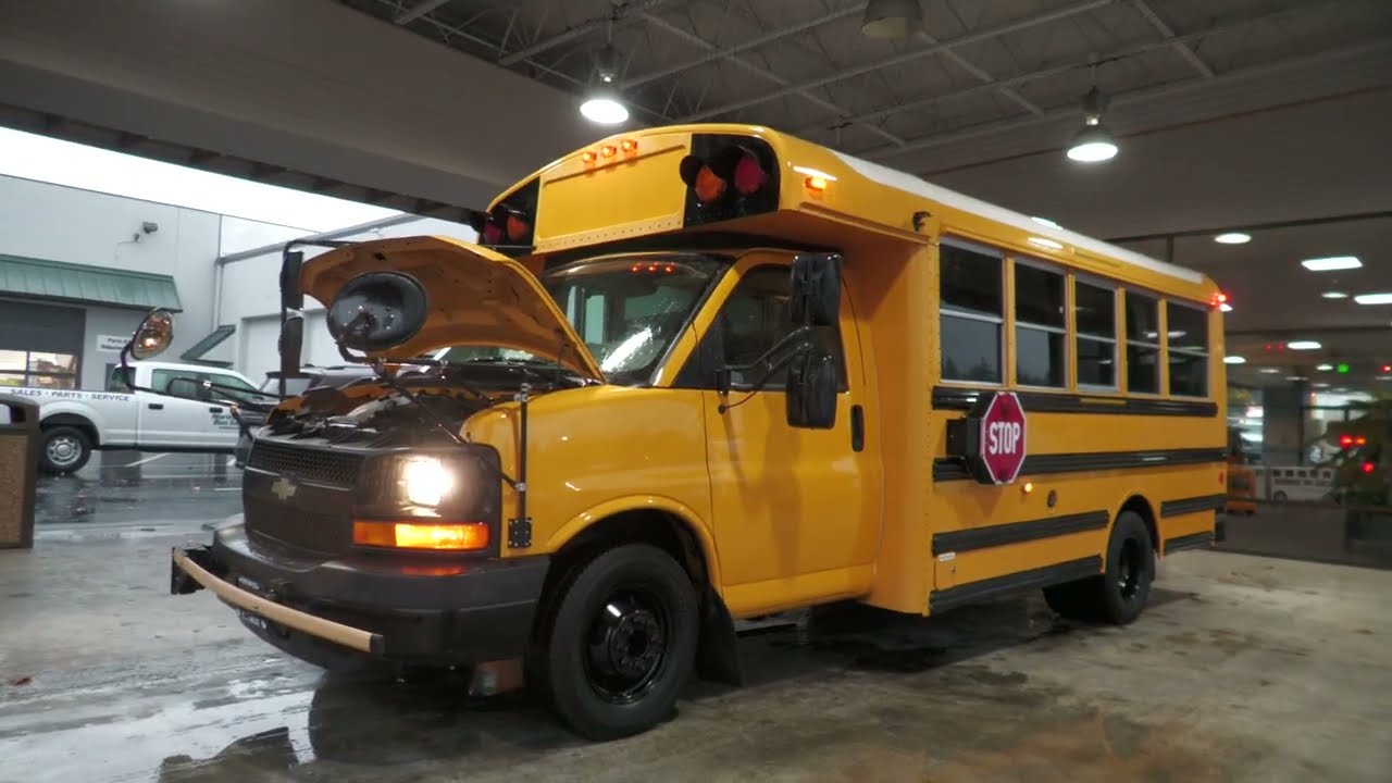 2015 Chevrolet Thomas 24 Passenger School Bus – B33639
