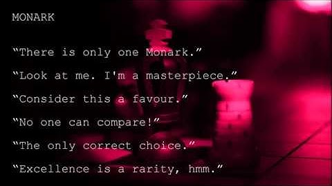 MONARK | Selection Screen Voice Lines | MCVS