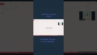 #sap #coding #sapsftraining #sapfico #saplearning