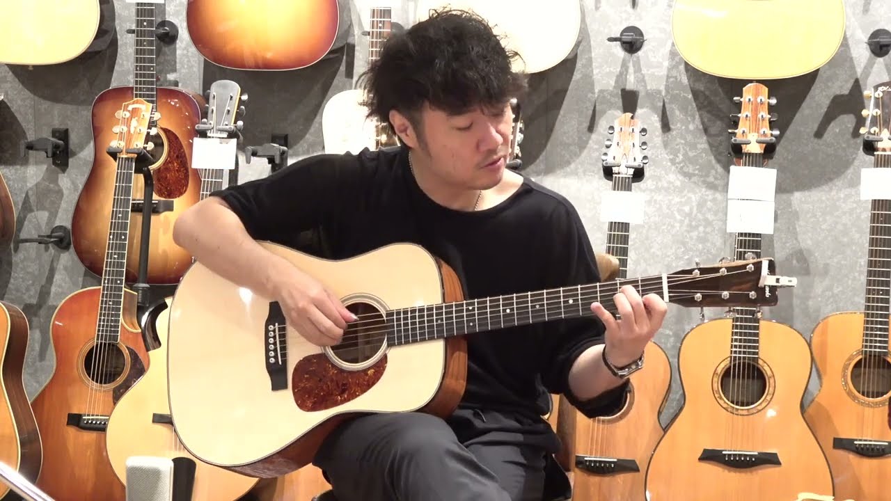 M.J.Franks D-18 Custom (2023) Blue-G & Tetsuro Toyama (遠山 哲朗