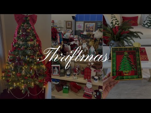 Watch Me Turn Thrift Store Finds into Elevated Christmas Decor 🎄✨