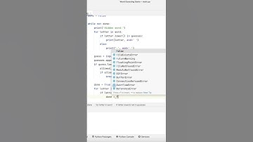 Hangman Game with Python
