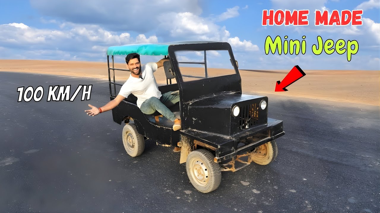 Homemade Mini Jeep | घर पर बना दी Mini Jeep