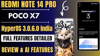 Resmi Note 14 Pro &amp; POCO X7 HyperOS 3.0.6.0 India New Update Released, Full Features Review