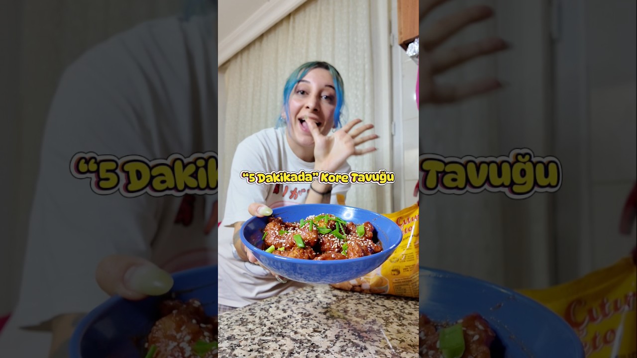 5 dakikada Kore tavuğu yapabilmenin en pratik yolu Erpiliç ile mümkün🍗 Koşun deneyin🤤 #reklam