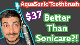 [REVIEW] AquaSonic Black Series Ultra Toothbrush - Is it better than a Philips Sonicare?! screenshot 4