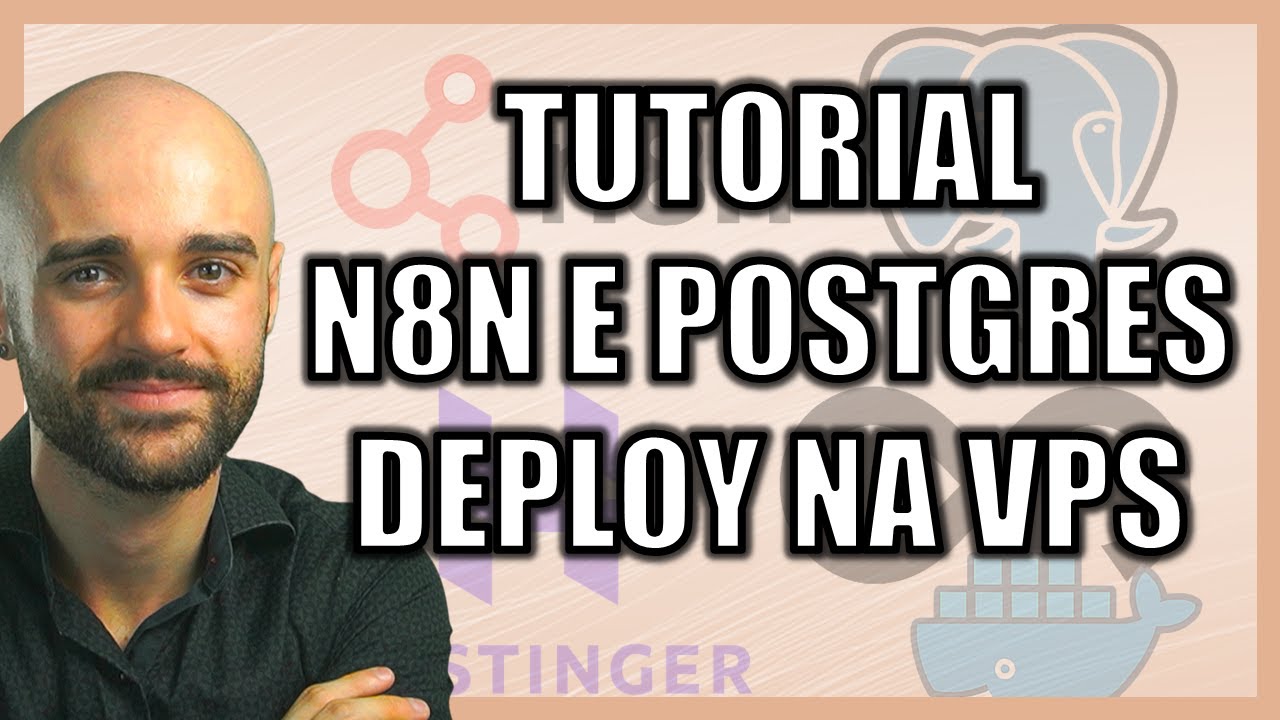 Como implantar n8n e postgres na VPS da Hostinger sem limites de ...