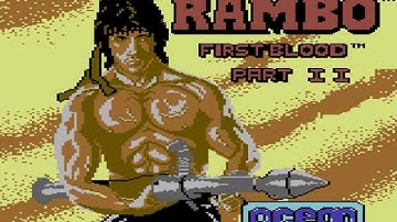 Rambo: First Blood Part II Longplay (C64) [50 FPS]