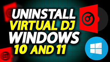 How To Uninstall Virtual Dj From Windows 11 and 10 On Laptop Or PC - How To Easily