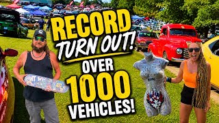   🚗This Car Show BROKE RECORDS! Over 1,000 Vehicles Showed Up!
