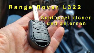 Range Rover L322 - Key cloning and programming