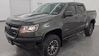 2017 CHEVROLET COLORADO ZR2 DEEPWOOD GREEN METALLIC ПОЛНЫЙ 4K ОБЗОР 14900ZA ПРОДАН! screenshot 5