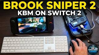 Brook Sniper 2 Adapter | Keyboard and Mouse on Nintendo Switch 2