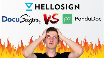 BEST eSignature TOOLS In 2023 - Docusign vs Hellosign vs Pandadoc