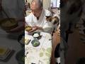 #住職の朝ごはん きゅうりの漬物 冷奴 トマト アサリの味噌汁 ごはん #猫#猫のいる暮らし #那須の長楽寺