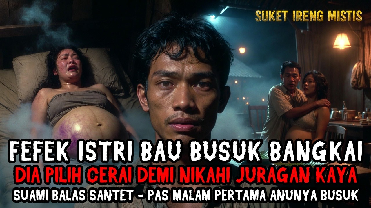 NGERI ! ISTRI PILIH CERAI DEMI SELINGKUHAN, BAU BUSUK DARI KELAMIN PAS MALAM PERTAMA