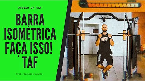 Como melhorar a isometria na barra fixa?