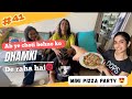 Our Mini Pizza Party at Home | Vlog 41 | Nishi Singh | Tanmay Nagar