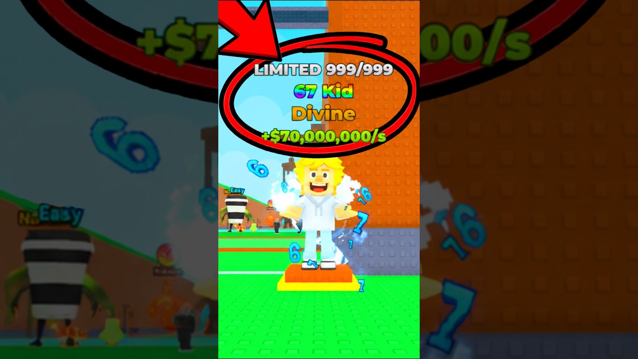 I Got NEW DIVINE 67 KID Brainrot… 🤯
