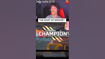 IS THIS THE GOAT OF MIRAGE? #imdsu #apexlegends #apex #mirage #movement #streamer #clips