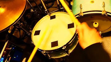 【 ONE TAKE 】Drum Track Funk  SHUFFLE Beat 【 10 minutes 】【 BPM 100 】【Drum Loop】