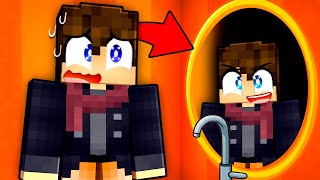 Un Thceheesenaan Bizarre Apparaît Sur Le Miroir Dans Minecraft 
