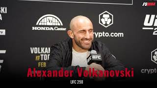Alexander Volkanovski full UFC 298 post fight interview