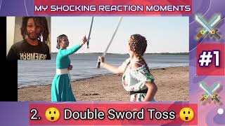 Shocking Moments: Russian Arabic Cossack SWORD DANCE | Reaction