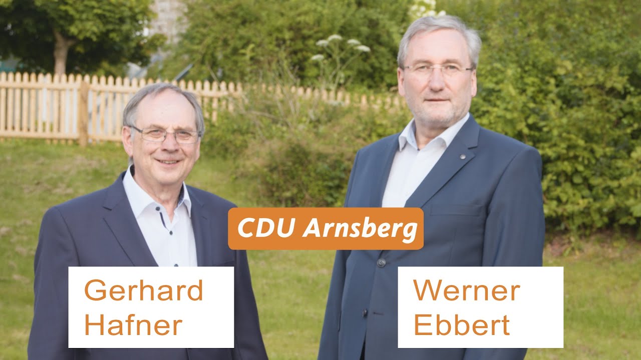 Kommunalwahl 2020 - Werner Ebbert und Gerhard Hafner