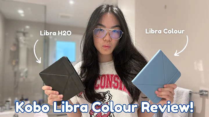 Kobo Libra Colour vs Libra H2O 📖 | Review + Reading Vlog