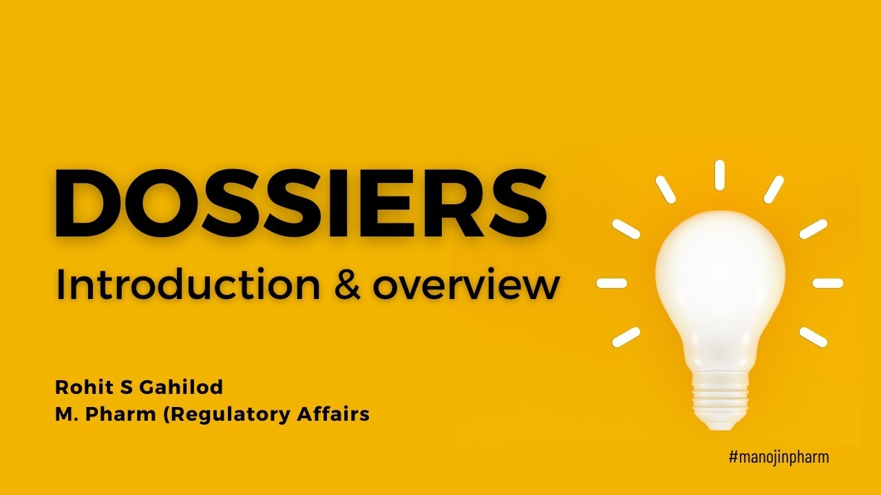 What is a Dossier in Regulatory Affairs