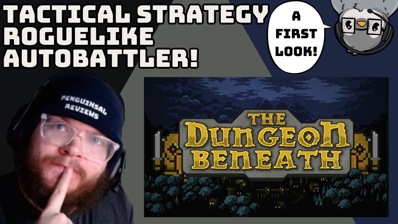 Roguelike Strategy Autobattler! | First Look At The Dungeon Beneath ...
