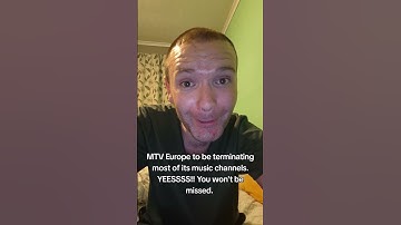 MTV Europe to be terminating most of its music channels. Good riddance! #fyp #mtv #music #channels