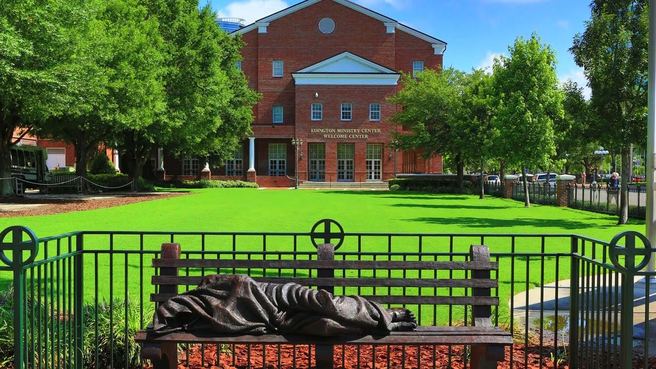 Homeless Jesus statue unveiled in downtown Orlando YouTube