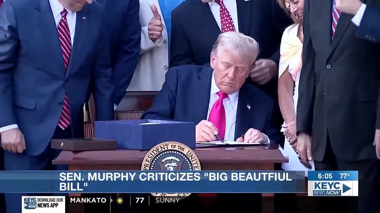 MN Senate Majority Leader Erin Murphy expressing concerns with Trump’s ...