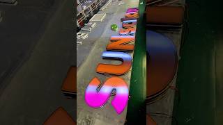 Nighttime exclusive glowing letters  #发光字 #ledlightdecor #neonlights #LED #ledsign