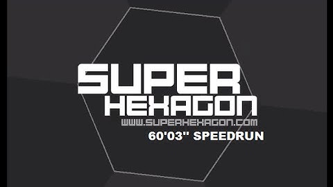 SuperHexagon Speedrun WorldRecord - 60