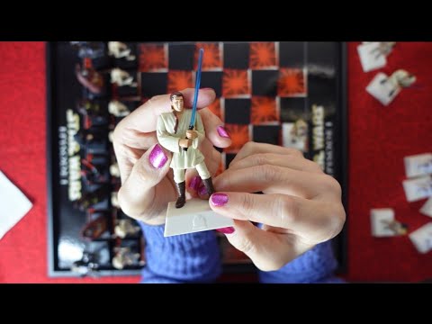 ASMR | Vintage Star Wars Chess Set! Whispered Show & Tell!