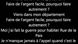 BOOBA - Jour De Paye - Lyrics