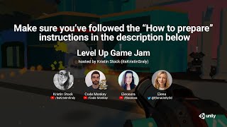 Your First Game Jam hosted by Kristin, Elena, Code Monkey and Eleonora