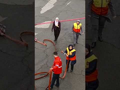 به مناسبت روز آتش نشان یادی کنیم از مربیگری آتش نشانی هلال احمر پشت صحنه آتش نشانی 
