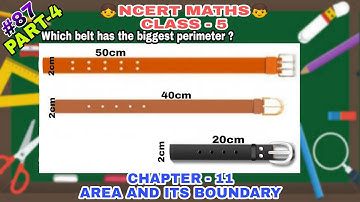 Chapter-11, Area And Its Boundary | Part-4 | Ncert Maths | Class-5 |