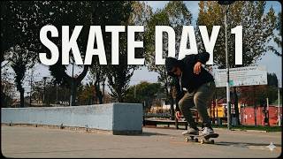 Skate at 40 Years Old | First Session Back After 20+ Years | Day 1