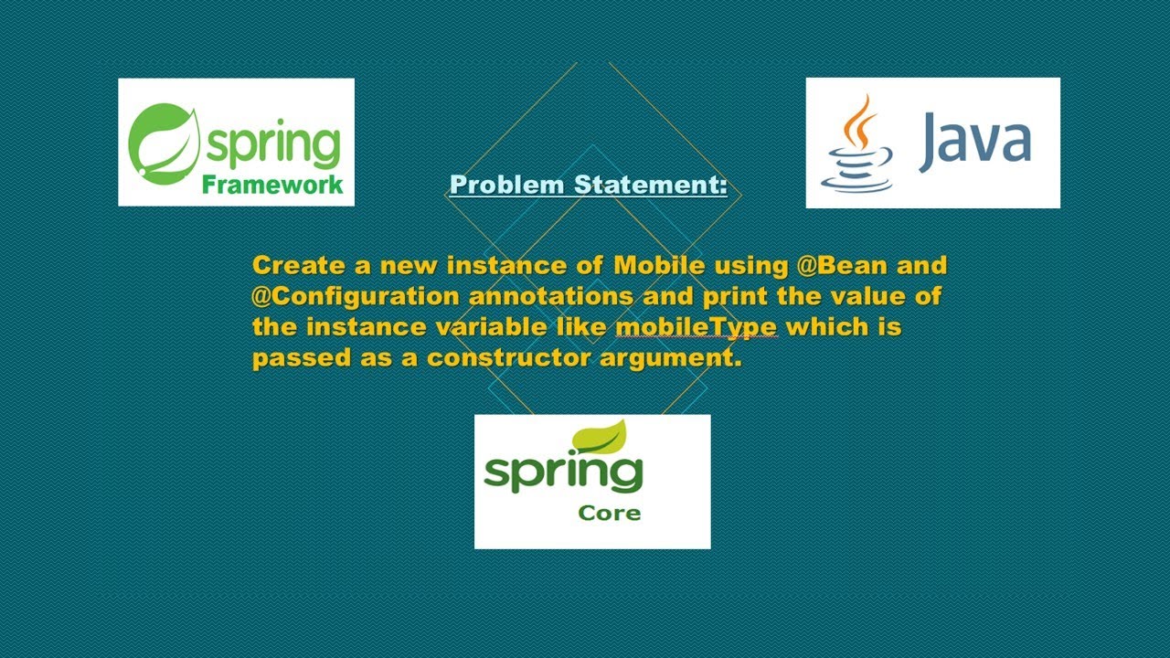 7. Spring Core  |  problem Statement