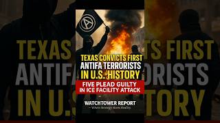 Texas Convicts First Antifa Terrorists in U.S. History | Five Plead Guilty in ICE Facility Attack