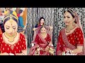 bridal makeup with goldan jewellery ( pooja makeovers )