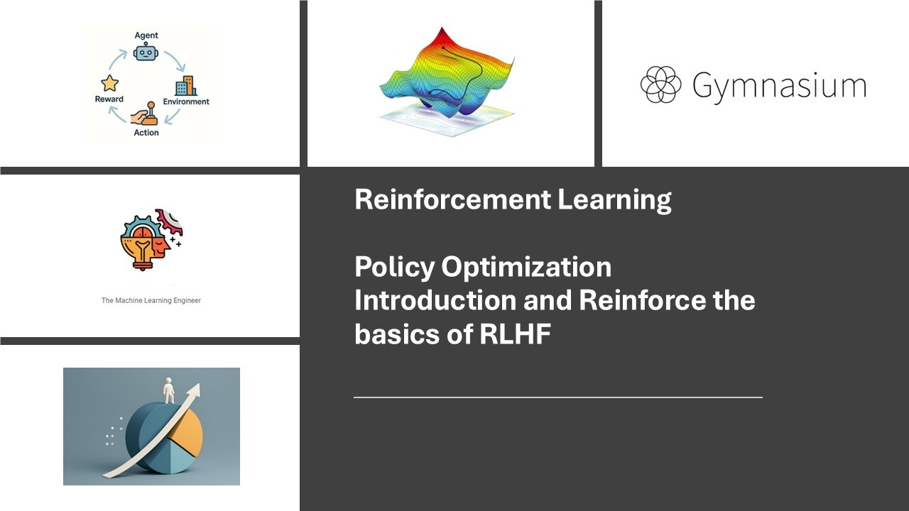 Reinforcement Learning: Introduccion a Policy Optimization.  Reinforce #artificialintelligence